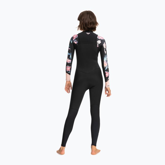 Women's wetsuit ROXY 3/2 Swell Series FZ GBS 2021 anthracite paradise found s 7
