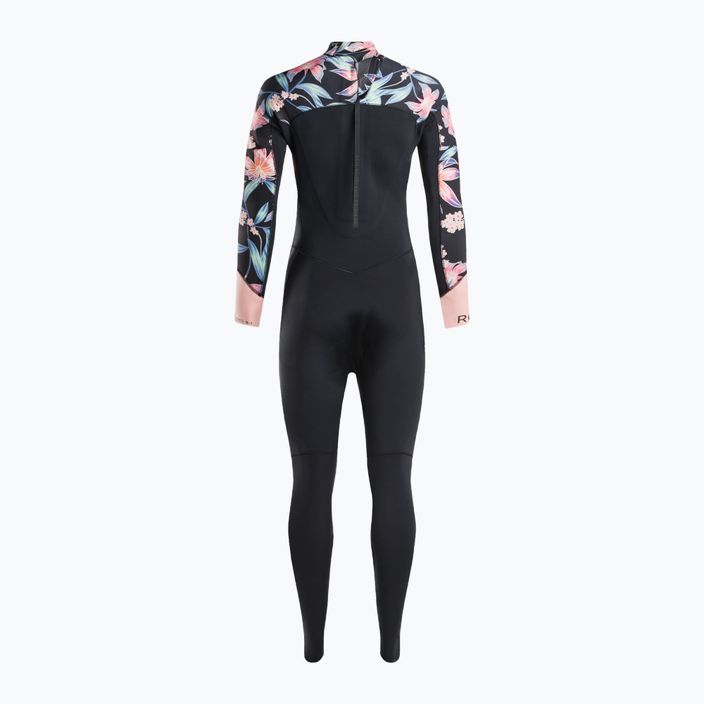 Women's wetsuit ROXY 5/4/3 Swell Series BZ GBS 2021 anthracite paradise found s 3