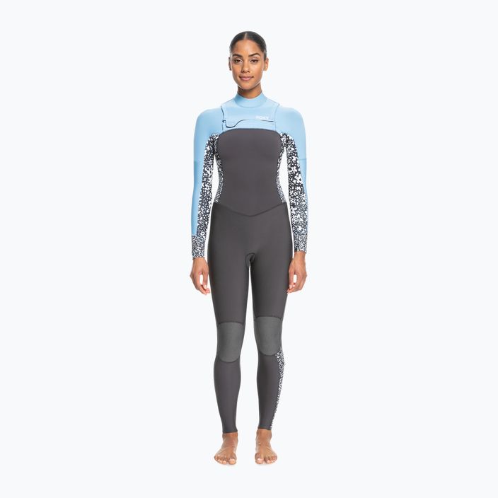 Women's wetsuit ROXY 4/3 Swell Series FZ GBS 2021 jet/boy blue
