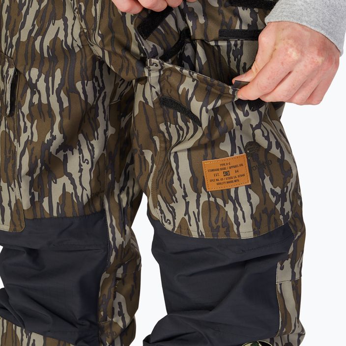 Men's snowboard trousers DC Code mossy oak original bottomland 7