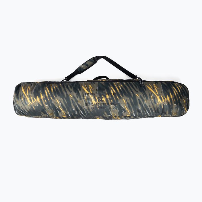 Snowboard cover DC Layover Sleeve Bag angled tie dye ivy green