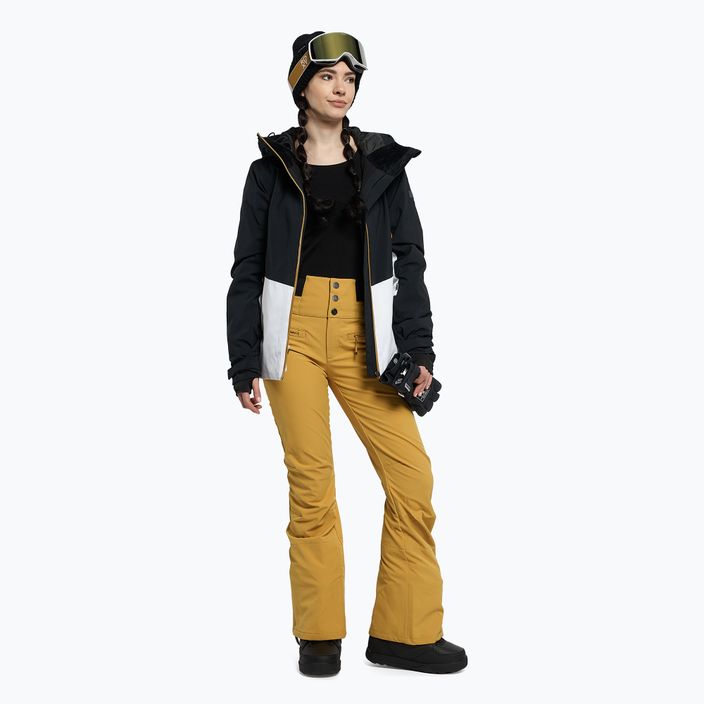 Women's snowboard jacket ROXY Peakside 2021 true black 2