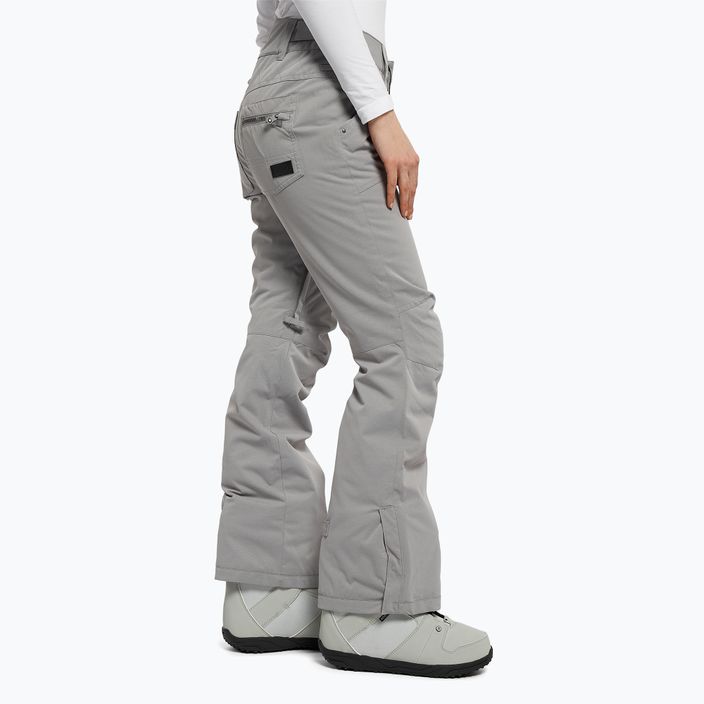 Women's snowboard trousers ROXY Nadia 2021 heather grey 3