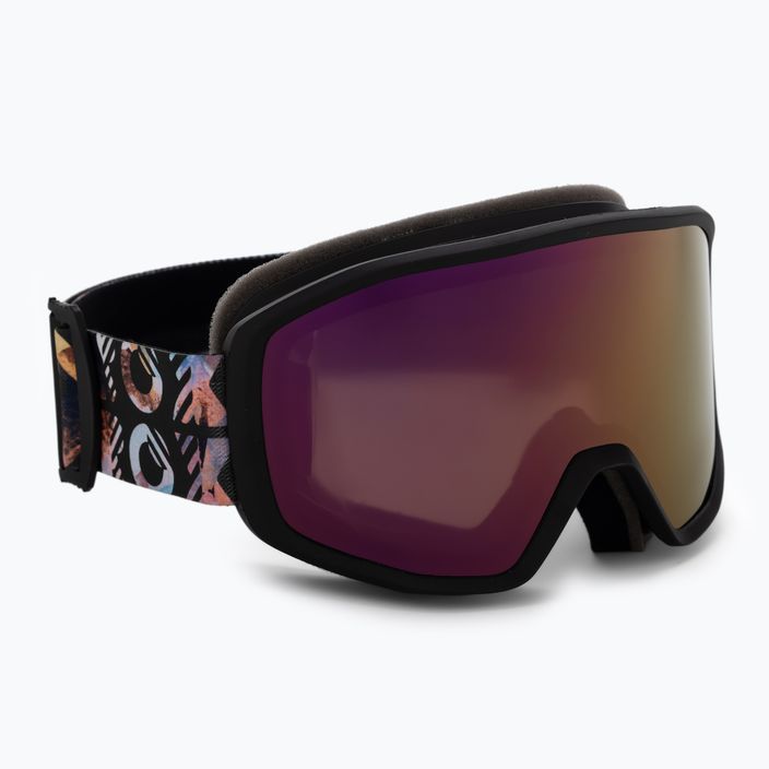 Women's snowboard goggles ROXY Izzy 2021 tenderness blk/ml purple