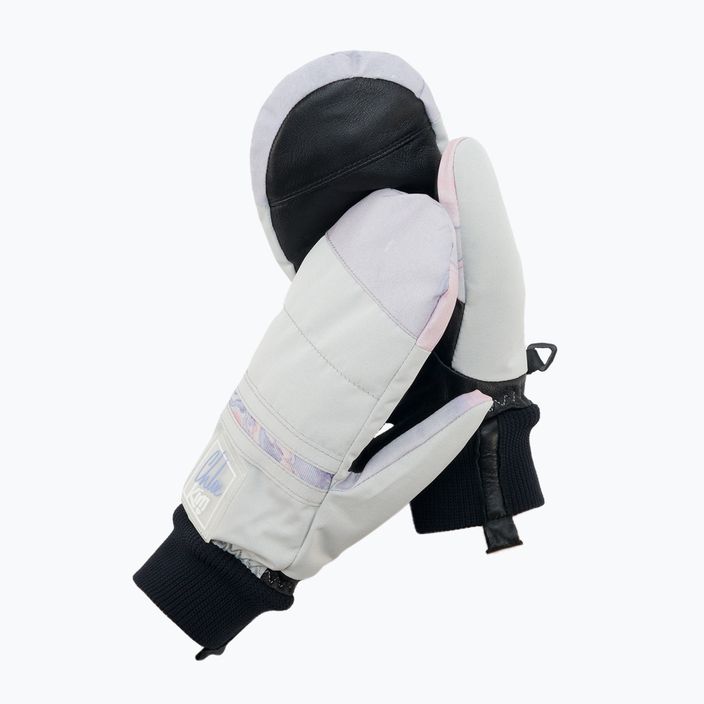 Women's snowboard gloves ROXY Chloe Kim 2021 gray violet marble