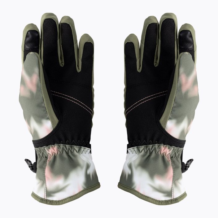 Women's snowboard gloves ROXY Jetty 2021 deep lichen green nimal 3