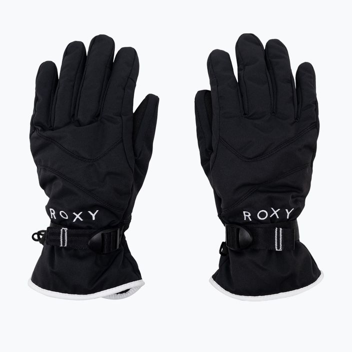 Women's snowboard gloves ROXY Jetty Solid 2021 true black 3