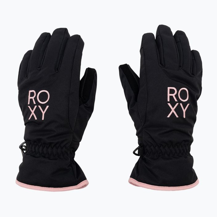 Children's snowboard gloves ROXY Freshfields 2021 true black 3