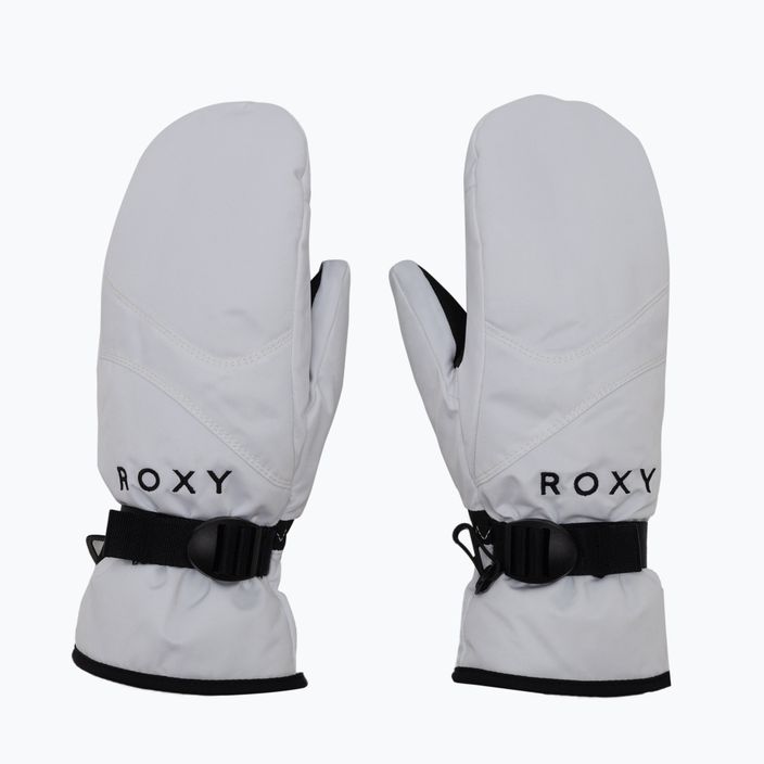 Women's snowboard gloves ROXY Jetty Solid Mitt 2021 white 3