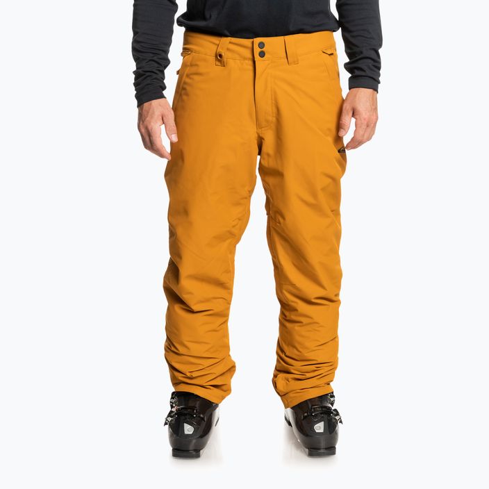 Quiksilver Estate yellow men's snowboard trousers EQYTP03146 6