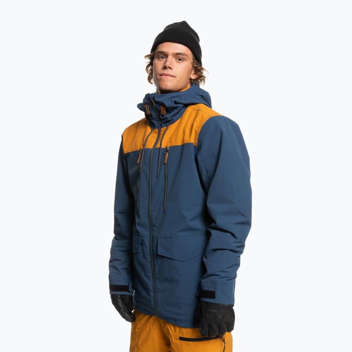 Quiksilver Fairbanks men's snowboard jacket blue EQYTJ03388 2