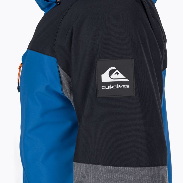 Quiksilver Mission Plus men's snowboard jacket black-blue EQYTJ03371 4