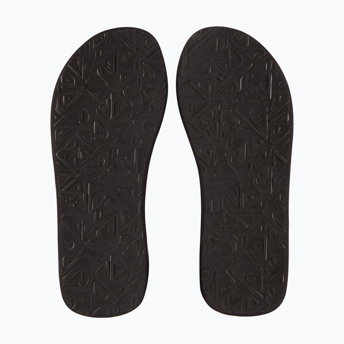 Quiksilver men's Molokai Layback Textured flip flops brown AQYL101266 13