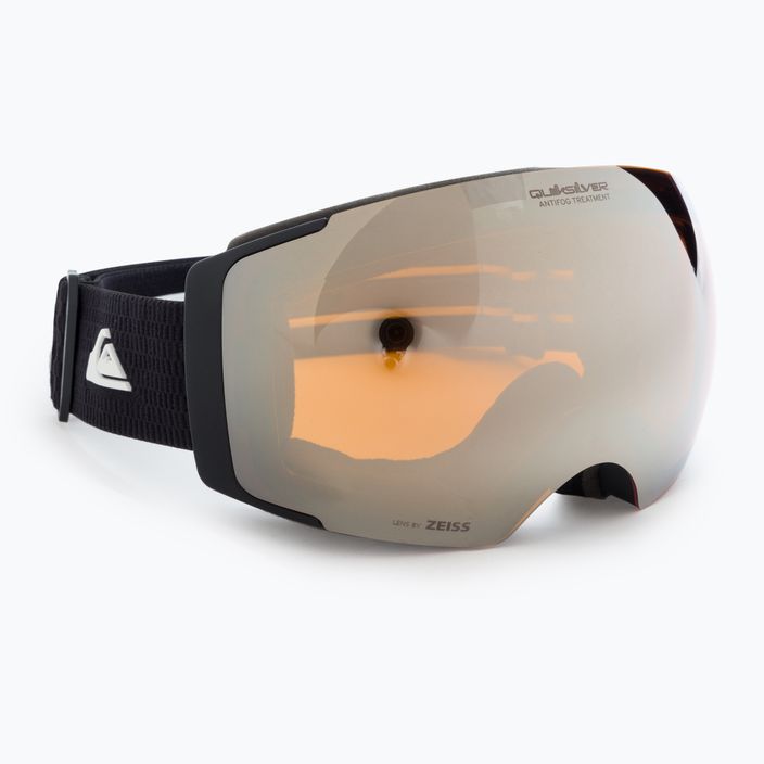 Quiksilver Greenwood S3 black / clux mi silver snowboard goggles 5