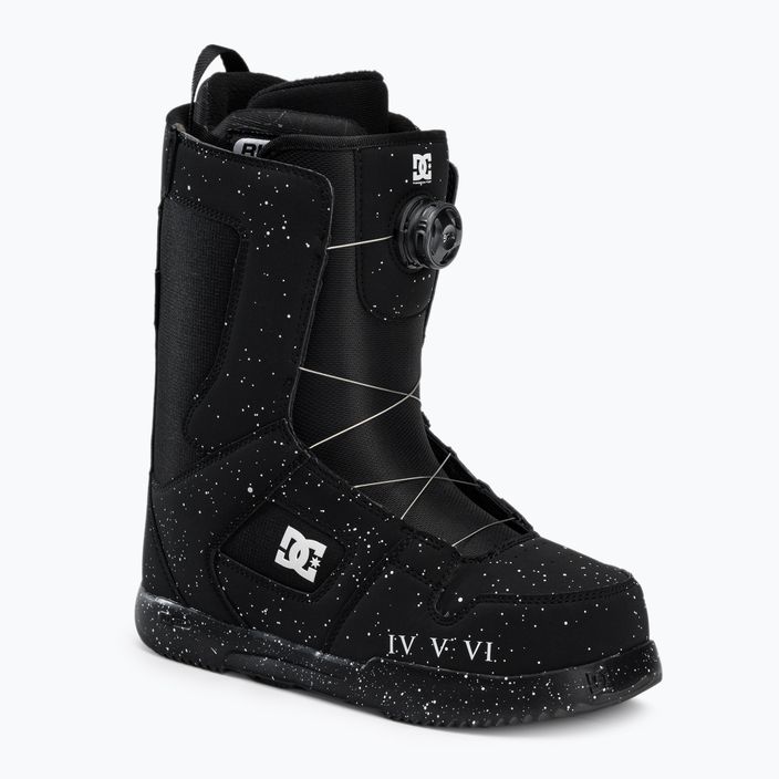Men's snowboard boots DC SW Phase Boa black/black/red