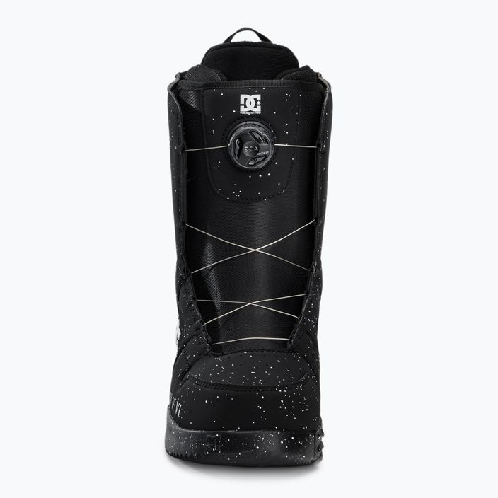 Men's snowboard boots DC SW Phase Boa black/black/red 3