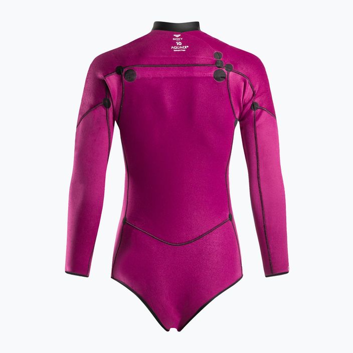 Women's wetsuit ROXY 1.5 Current Of Cool LS Cheekyq 2021 anthracite 5