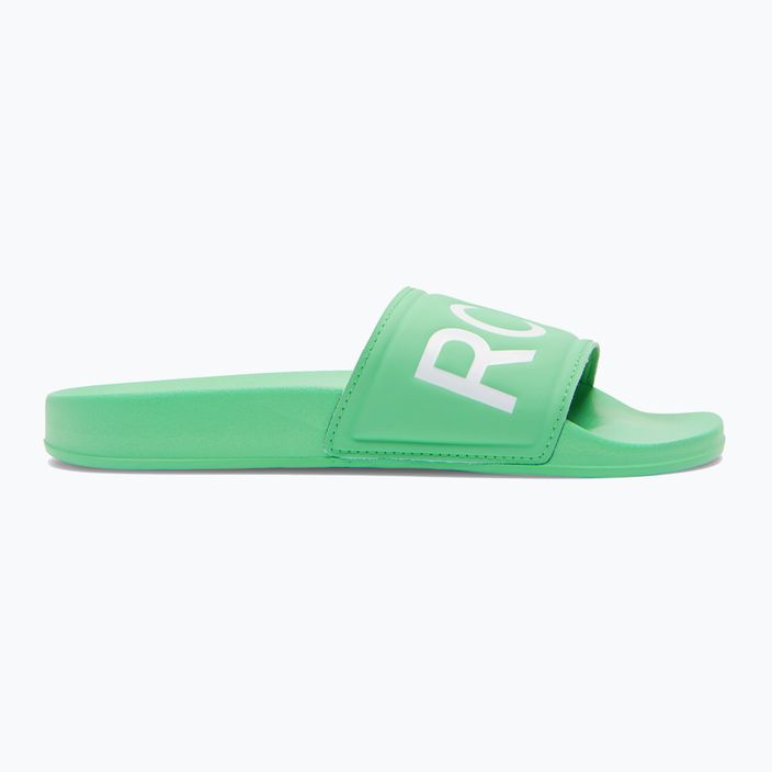 Women's flip-flops ROXY Slippy II 2021 absinthe green 9