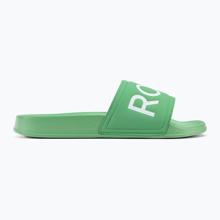 Women's flip-flops ROXY Slippy II 2021 absinthe green 2