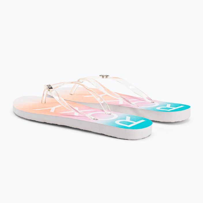 Women's flip flops ROXY Viva Jelly 2021 aquamarine 3