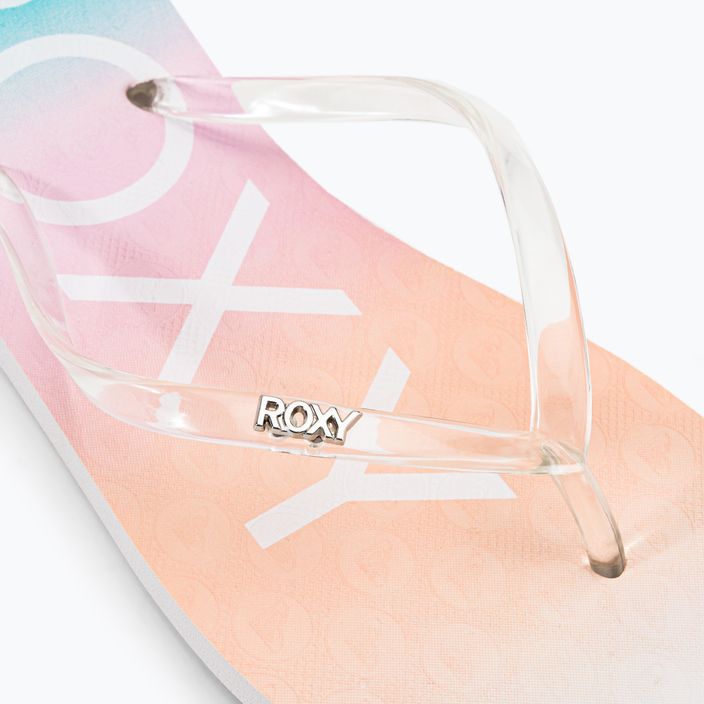 Women's flip flops ROXY Viva Jelly 2021 aquamarine 7
