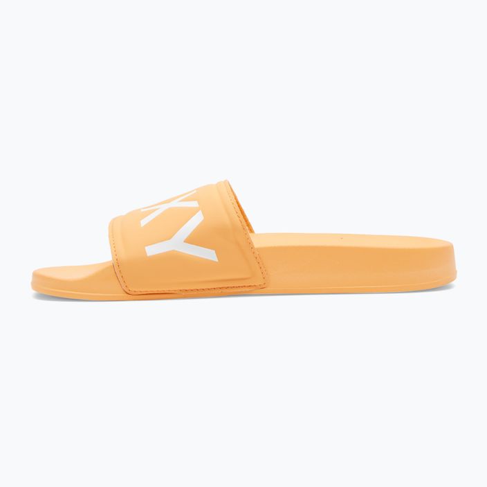 Women's flip-flops ROXY Slippy II 2021 classic orange 10