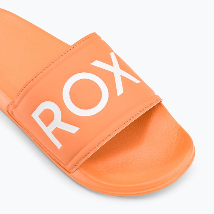 Women's flip-flops ROXY Slippy II 2021 classic orange 7