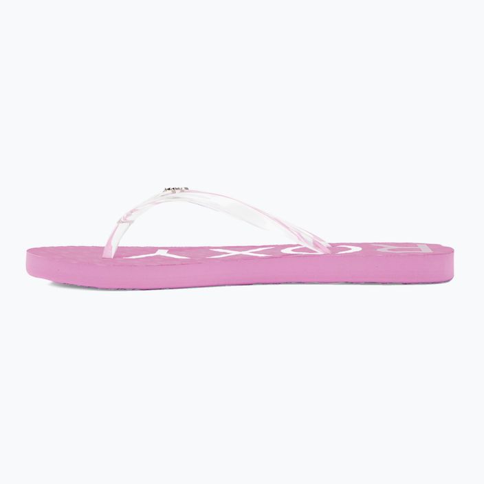 Women's flip flops ROXY Viva Jelly 2021 sheer lilac 10