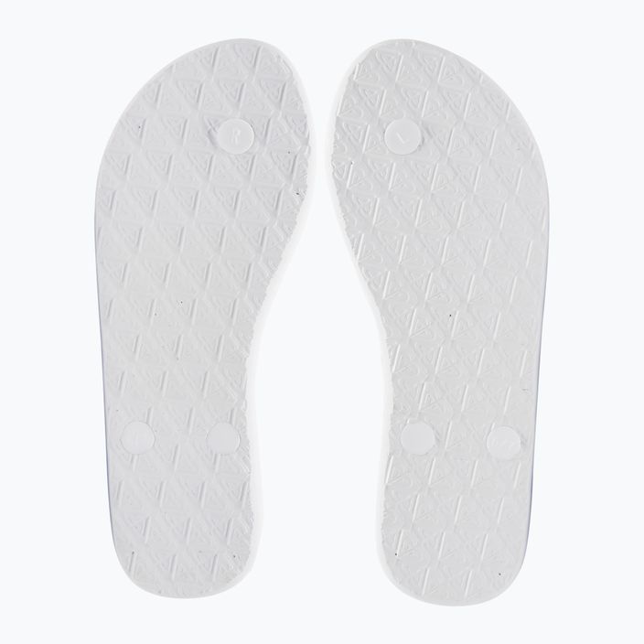 Women's flip flops ROXY Viva Printed 2021 white 13