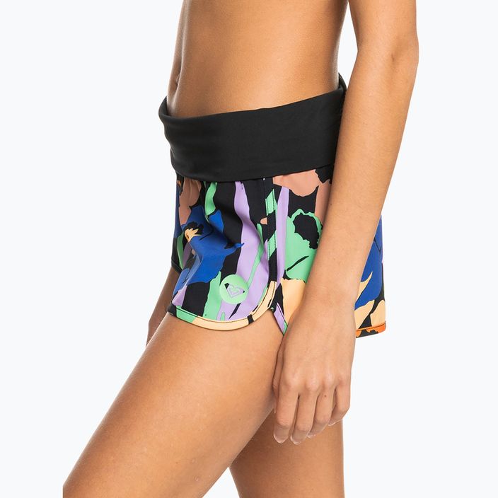 Women's swim shorts ROXY Endless Summer Printed 2" 2021 anthracite flower jammin 3