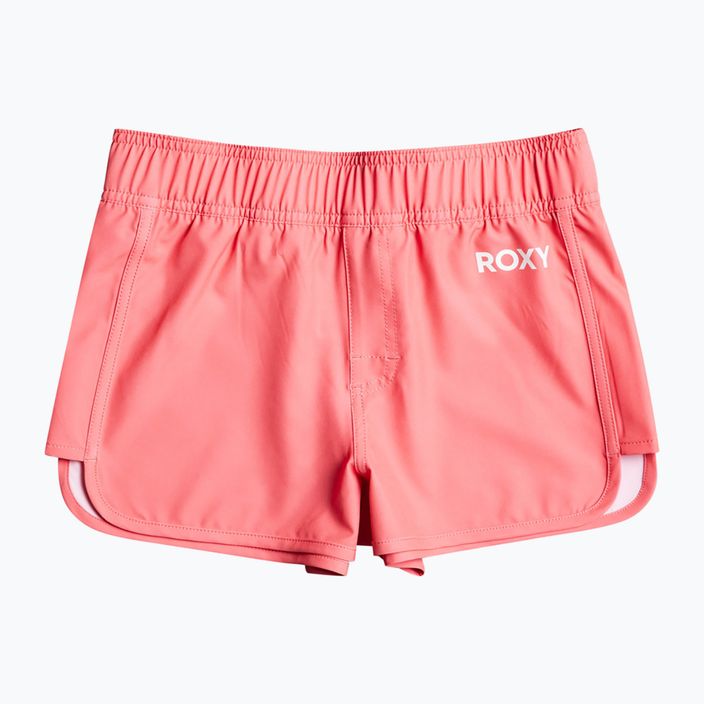 Children's swimming shorts ROXY Good Waves Only 2021 sun kissed coral