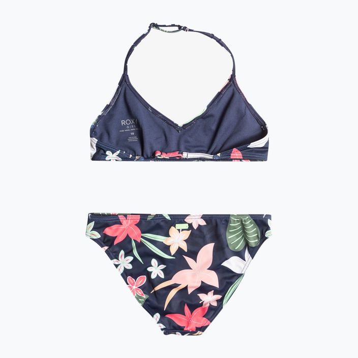 Children's two-piece swimsuit ROXY Vacay For Life Triangle Bra Set 2021 mood indigo alma swim 2