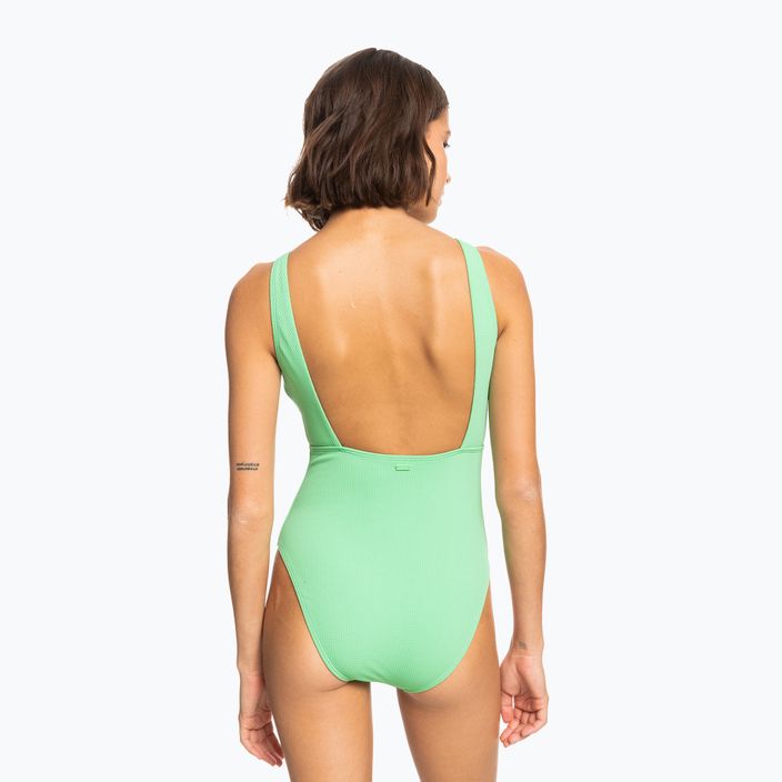 Ladies' one-piece swimsuit ROXY Color Jam 2021 absinthe green 6