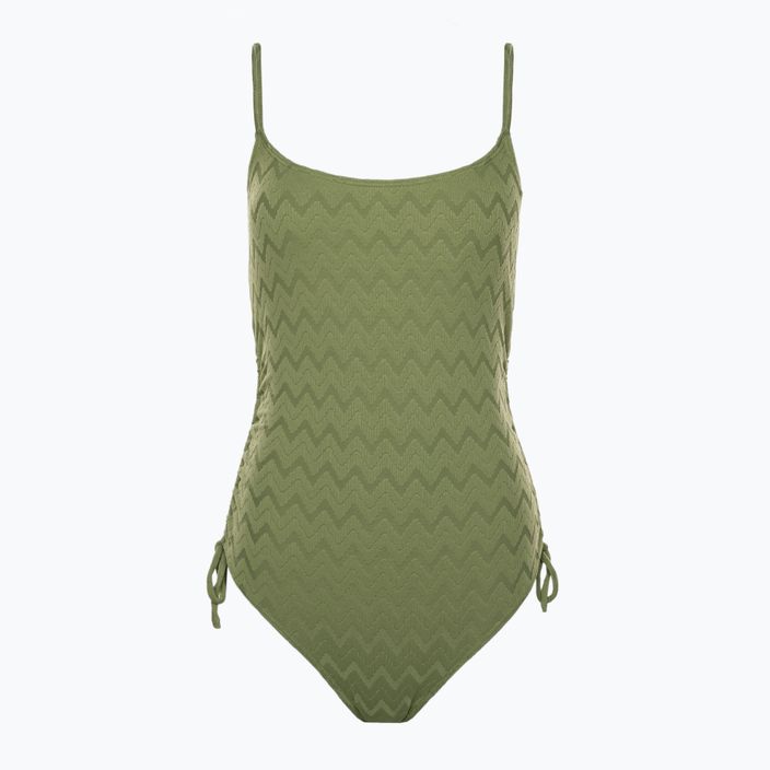 Ladies' one-piece swimsuit ROXY Current Coolness 2021 loden green