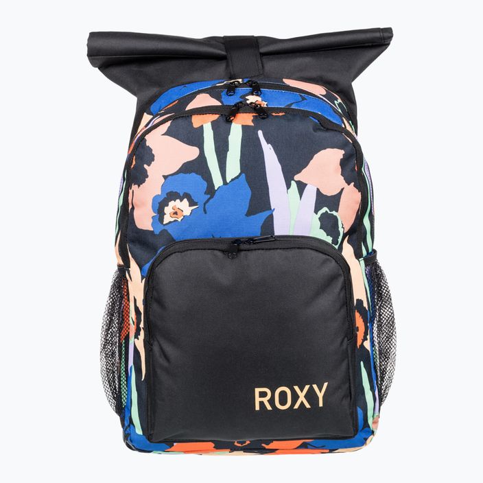 Women's hiking backpack ROXY Ocean Child 2021 anthracite flower jammin 5