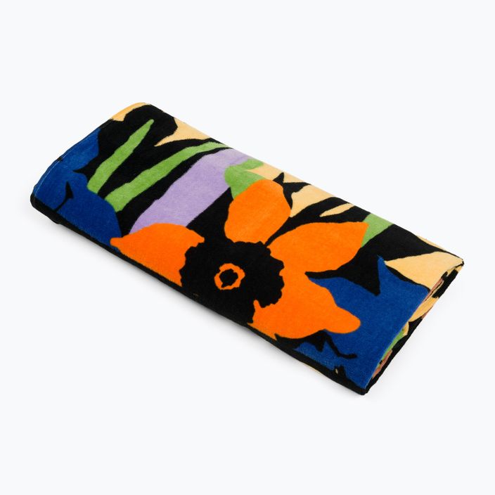 Towel ROXY Cold Water Printed 2021 anthracite flower jammin 3