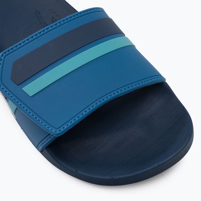 Men's flip-flops Quiksilver Rivi Slide Adjust blue/blue/green 8