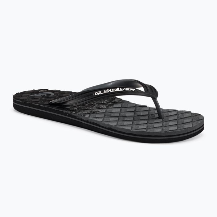 Men's Quiksilver Oahuey grey flip flops AQYL101313