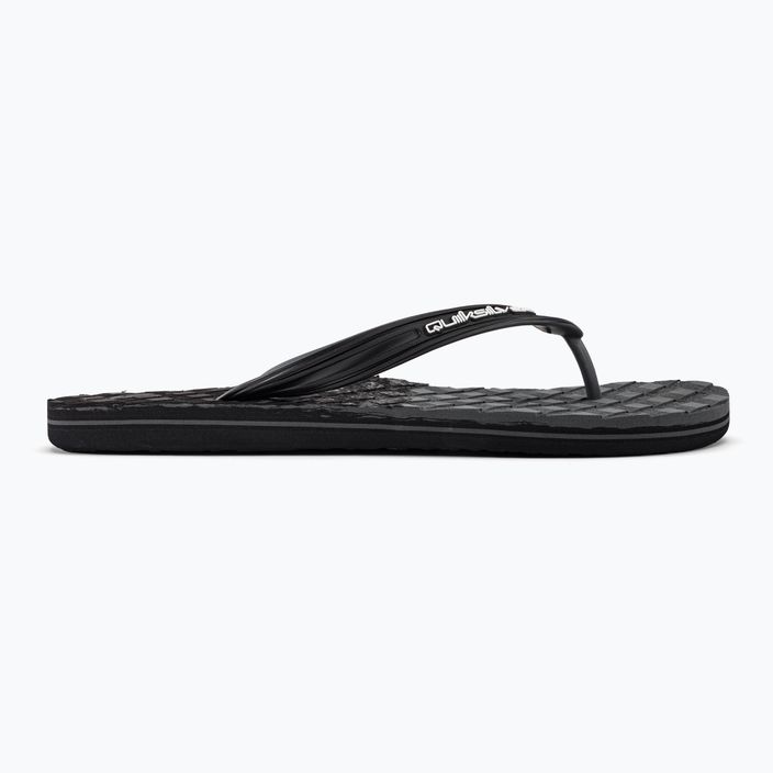 Men's Quiksilver Oahuey grey flip flops AQYL101313 2