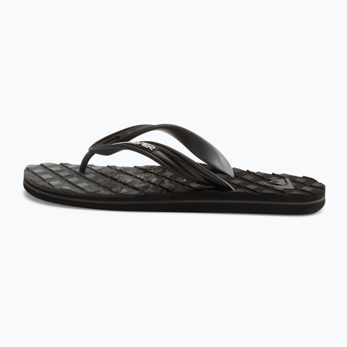 Men's Quiksilver Oahuey grey flip flops AQYL101313 11