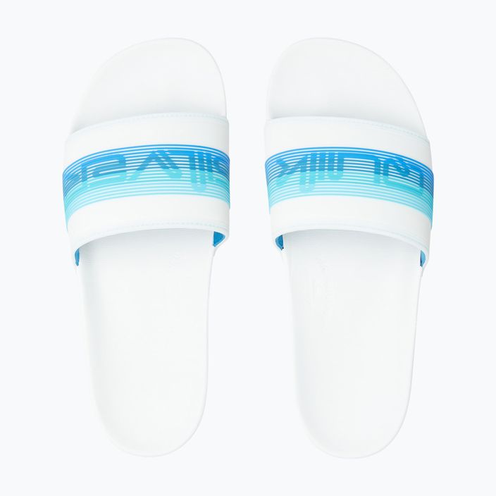 Men's flip-flops Quiksilver Rivi Wordmark Slide white/blue/blue 12