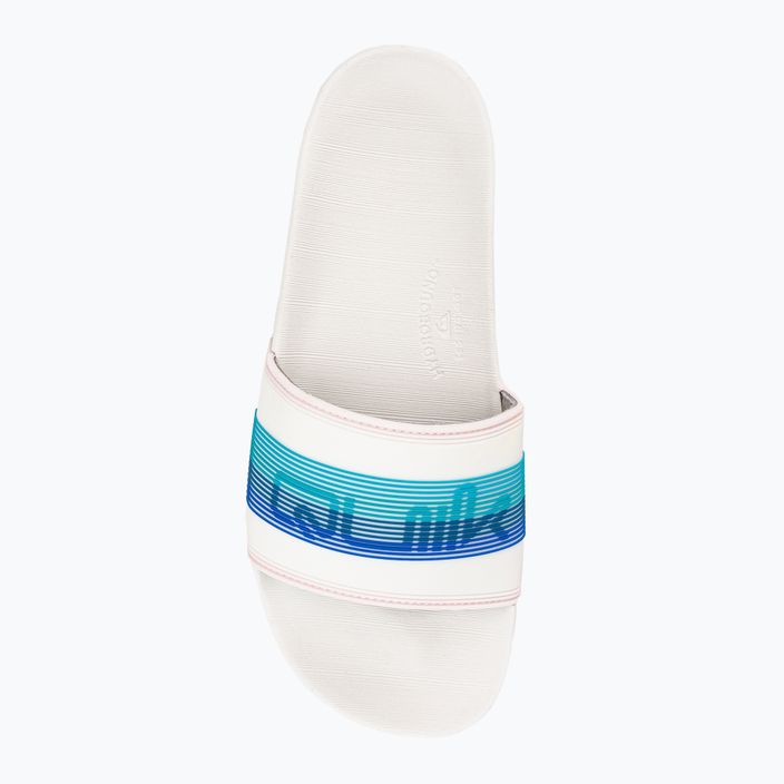 Men's flip-flops Quiksilver Rivi Wordmark Slide white/blue/blue 6
