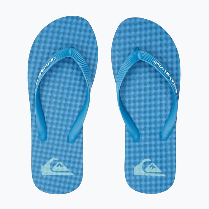 Quiksilver Molokai Core men's flip flops blue AQYL101325 12