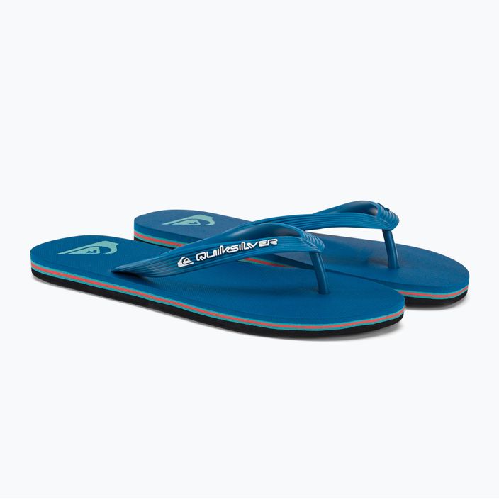 Quiksilver Molokai Core men's flip flops blue AQYL101325 4