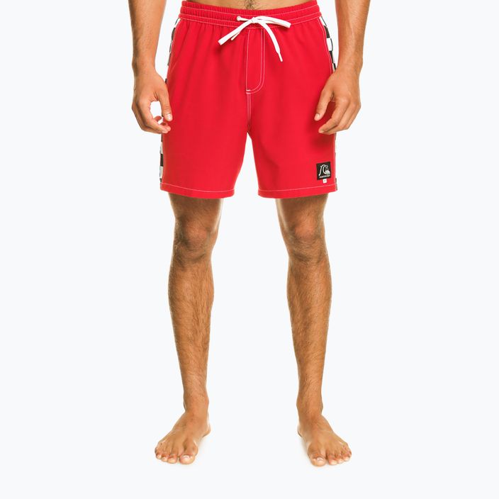 Men's Quiksilver Original Arch Volley 17" swim shorts red EQYJV03995-RQC0 2