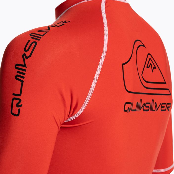 Quiksilver On Tour men's swim shirt red EQYWR03359-RQC0 3