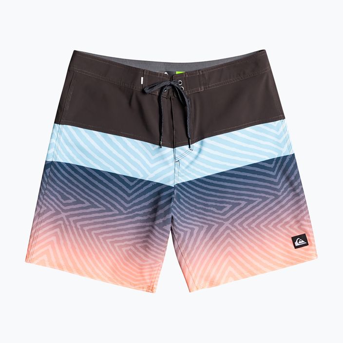 Quiksilver men's Surfsilk Panel 18" swim shorts in colour EQYBS04780-KTA6 5