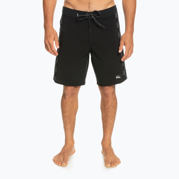 Quiksilver men's Highlite Arch 19" swim shorts black EQYBS04763-KVJ0 2
