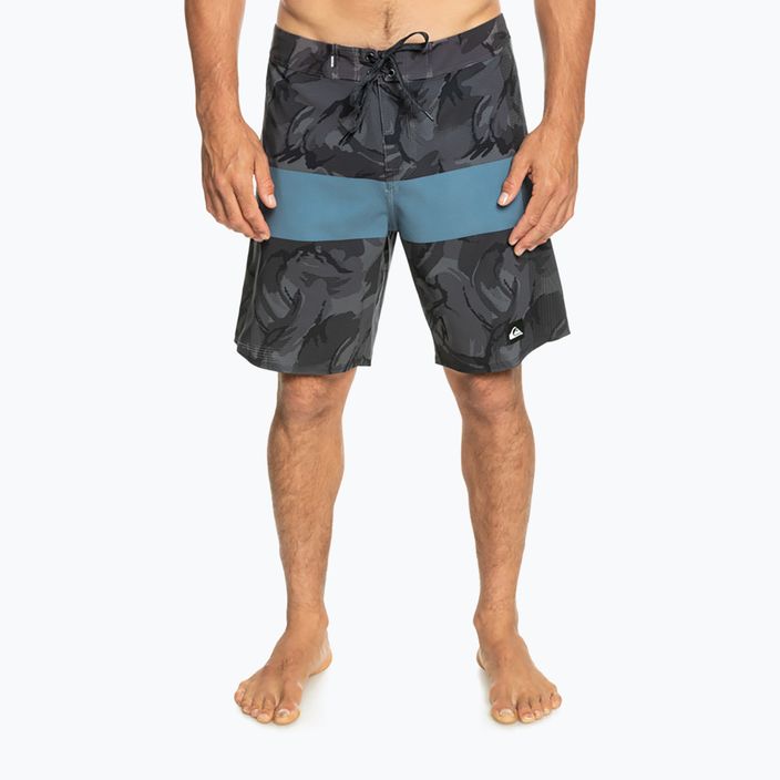 Quiksilver men's Highlite Arch 19" swim shorts in graphite EQYBS04763-KTA6 3