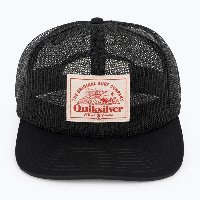 Men's baseball cap Quiksilver Meshed Up black 4